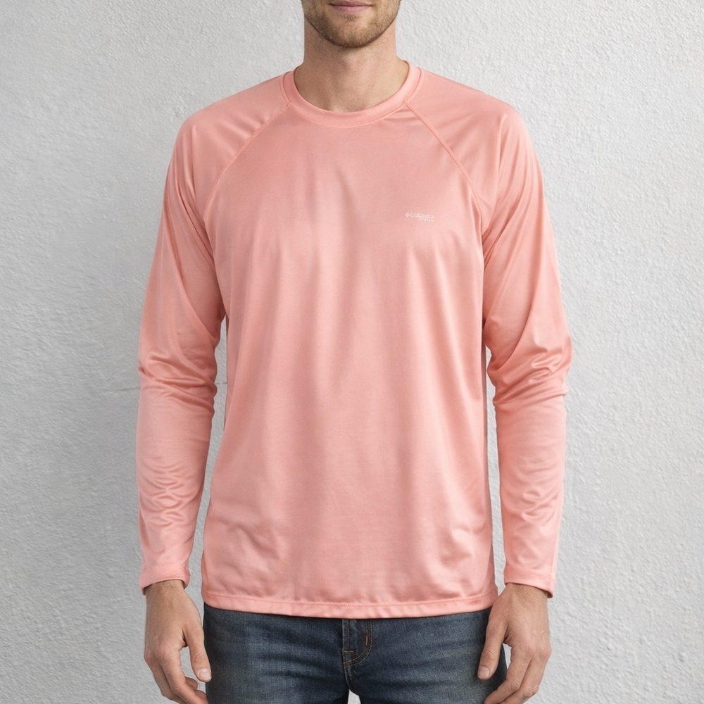 Columbia Size M Coral Fork Stream Long Sleeve Fishing Top